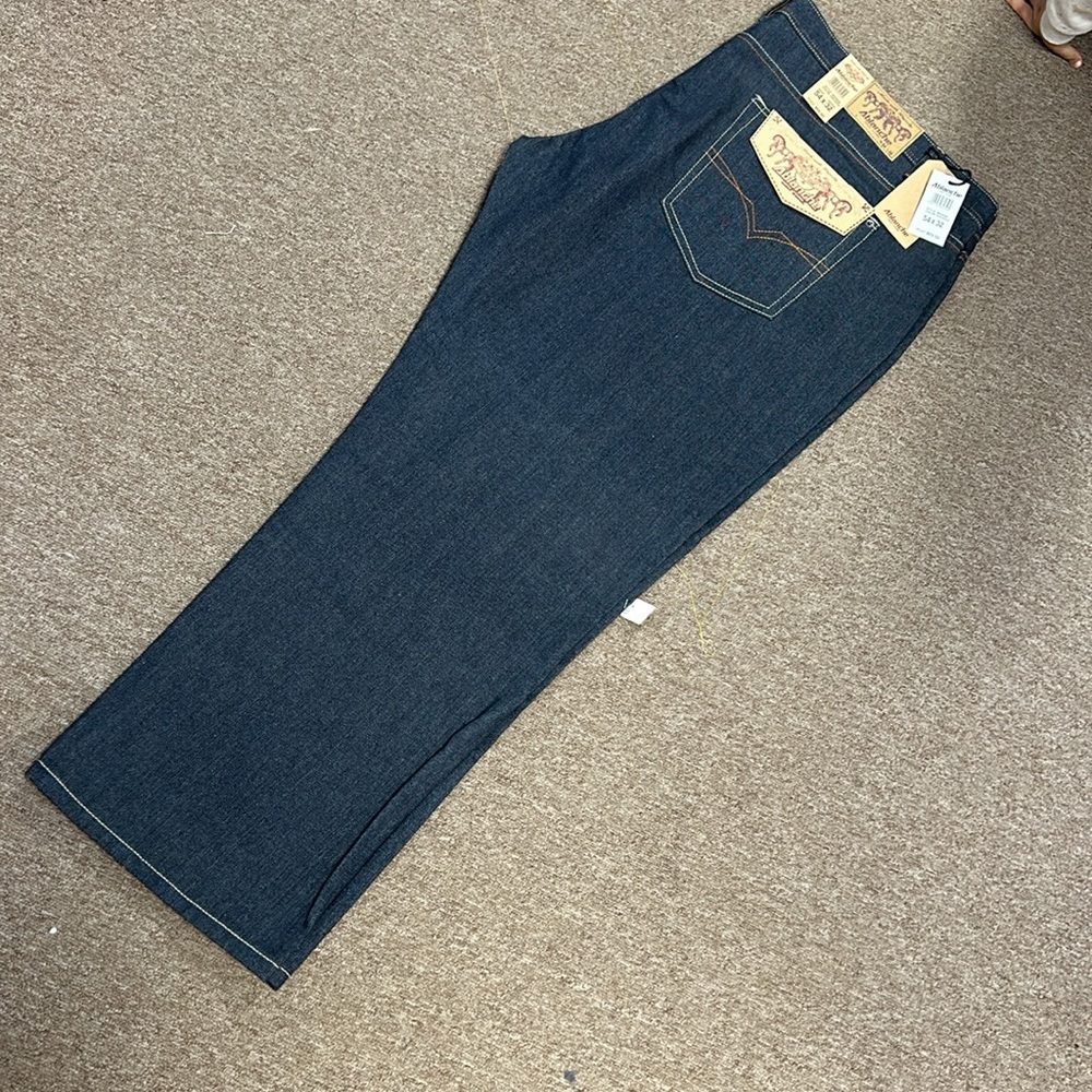 Ablanche New York Straight Leg Casual Denim Jeans Men 54x32